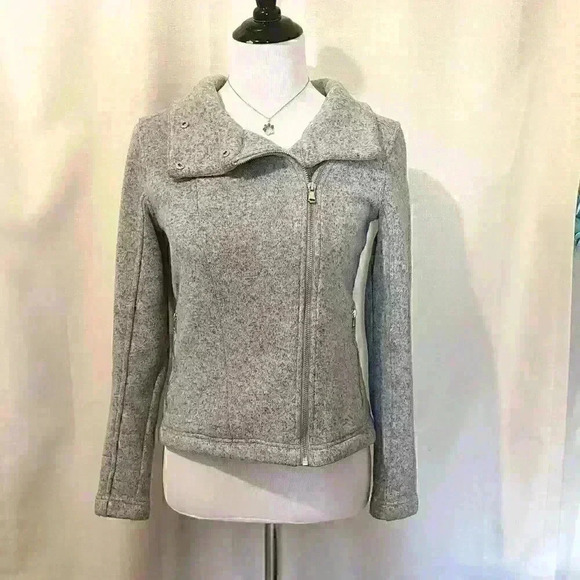 Old Navy Woman’s Moto Sweater Active Wear Jacket - Picture 1 of 9